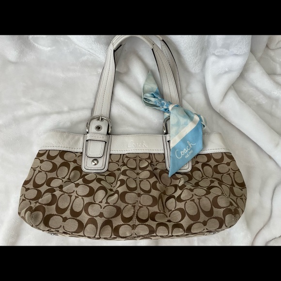 Coach signature handbag - Picture 2 of 4